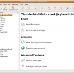 thunderbird meilleur client email pour Linux Windows et Mac OS X